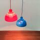 Mid-Century Danish Minisol pendant lamps by K. Kewo for Nordic Solar, 1960s, set of 2