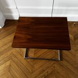 Table d’appoint bois métal art deco