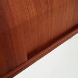 Teak highboard, Danish design, 1970s, production: Denmark