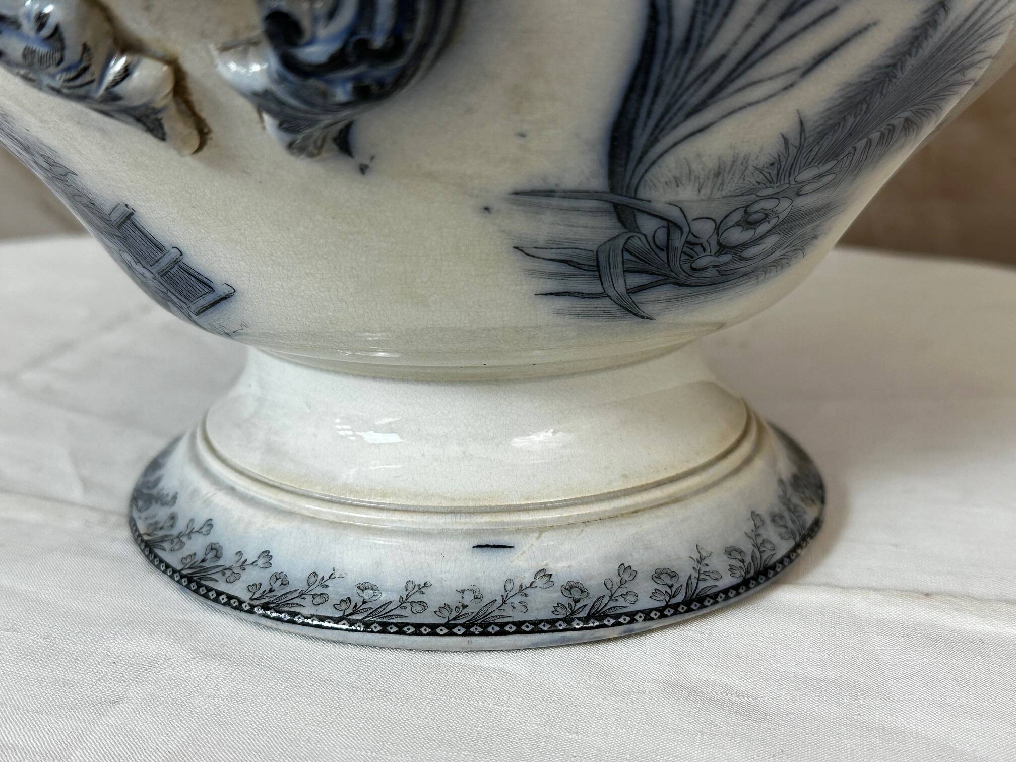 Ironstone soup tureen