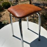 Vintage leather stool