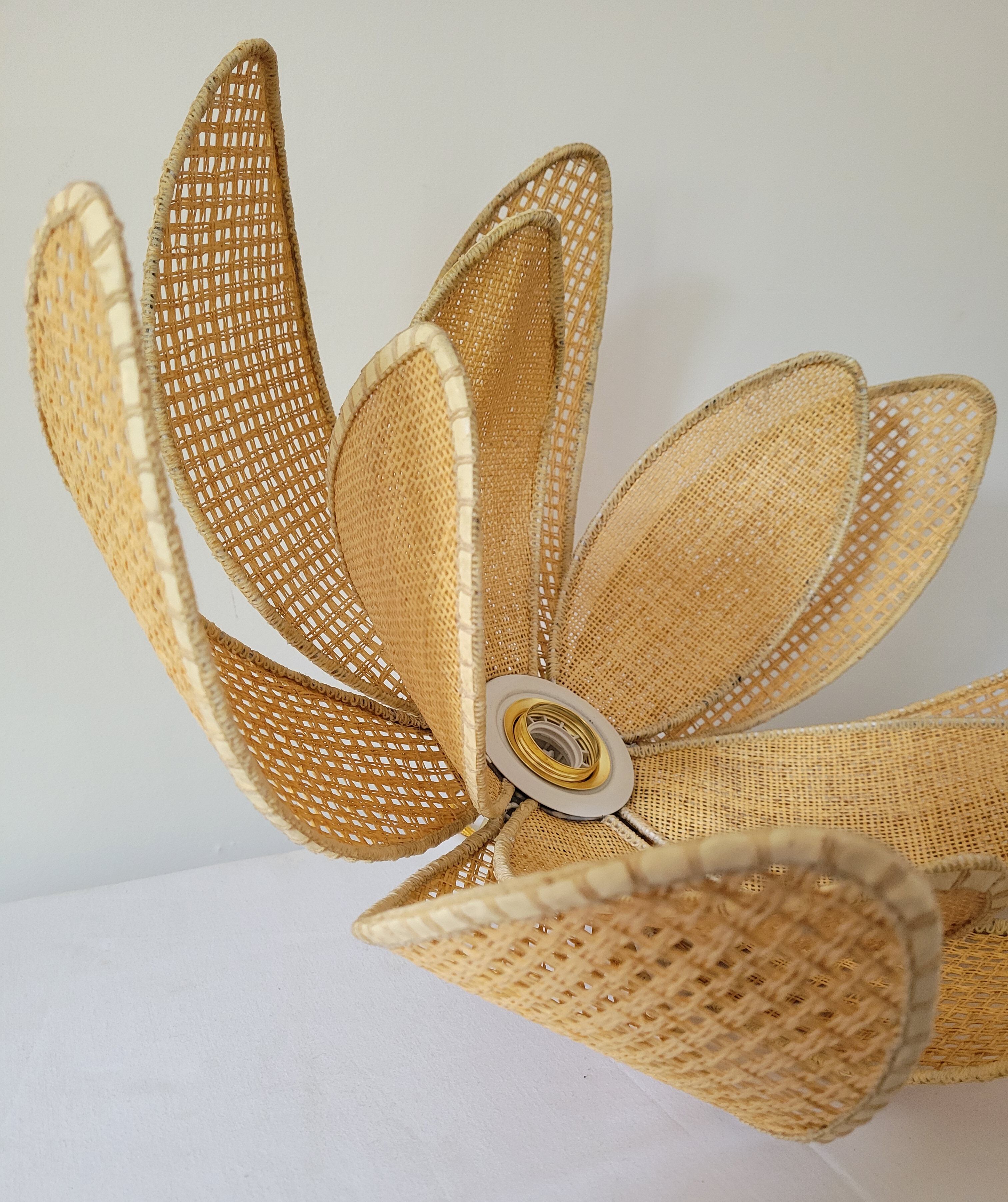 Rattan palm suspension and canning
