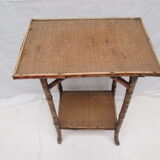 Table rattan & bamboo