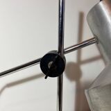 Brushed aluminum desk lamp