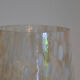 Vase with iridescent pattern