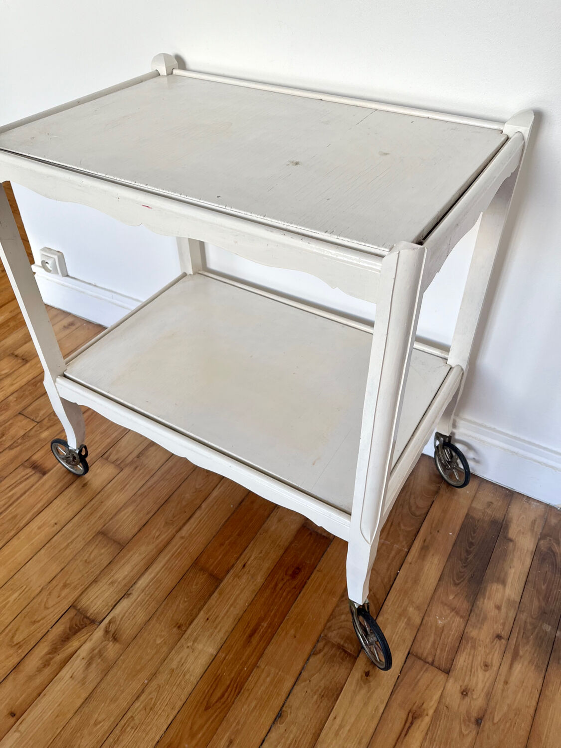 Vintage rolling trolley
