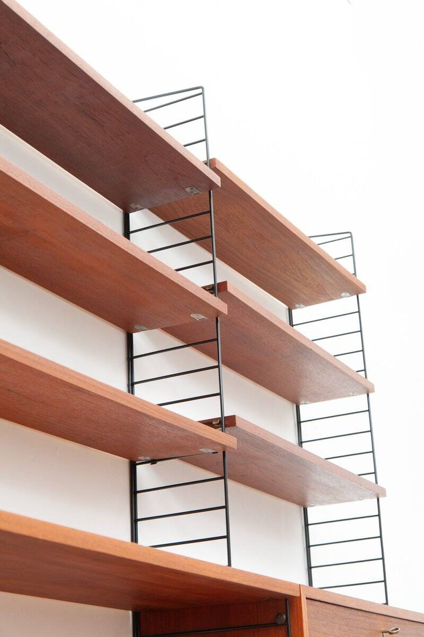 String wall shelf by Kajsa & Nisse Strinning, 1950s