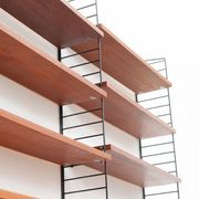String wall shelf by Kajsa & Nisse Strinning, 1950s
