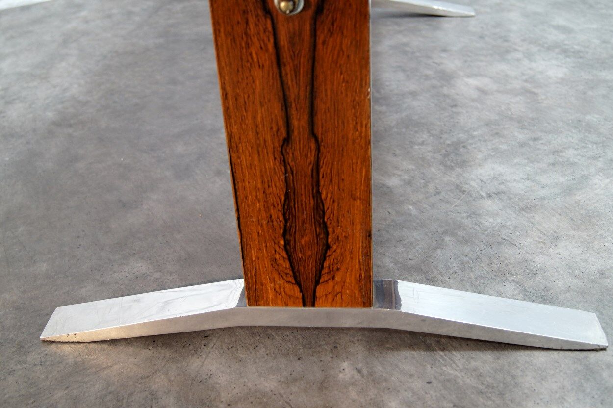 Vintage adjustable rosewood dining or coffee table from K&G, 1960s