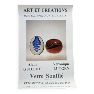 Affiche Art et créations 1987