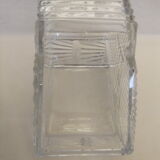 Bohemian crystal stamp Prague basket centerpiece art deco flower