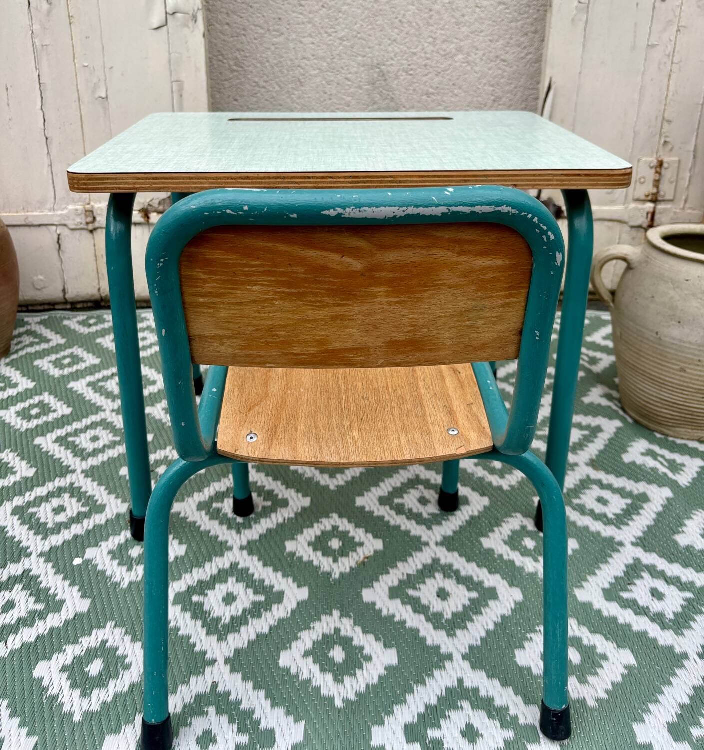Bureau enfant Formica avec chaise