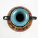 Mid-Century Carved and Glazed Italian Pottery Vase