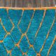 Tapis beni ouraine fait main traditionnelle taille 140 x 260 cm