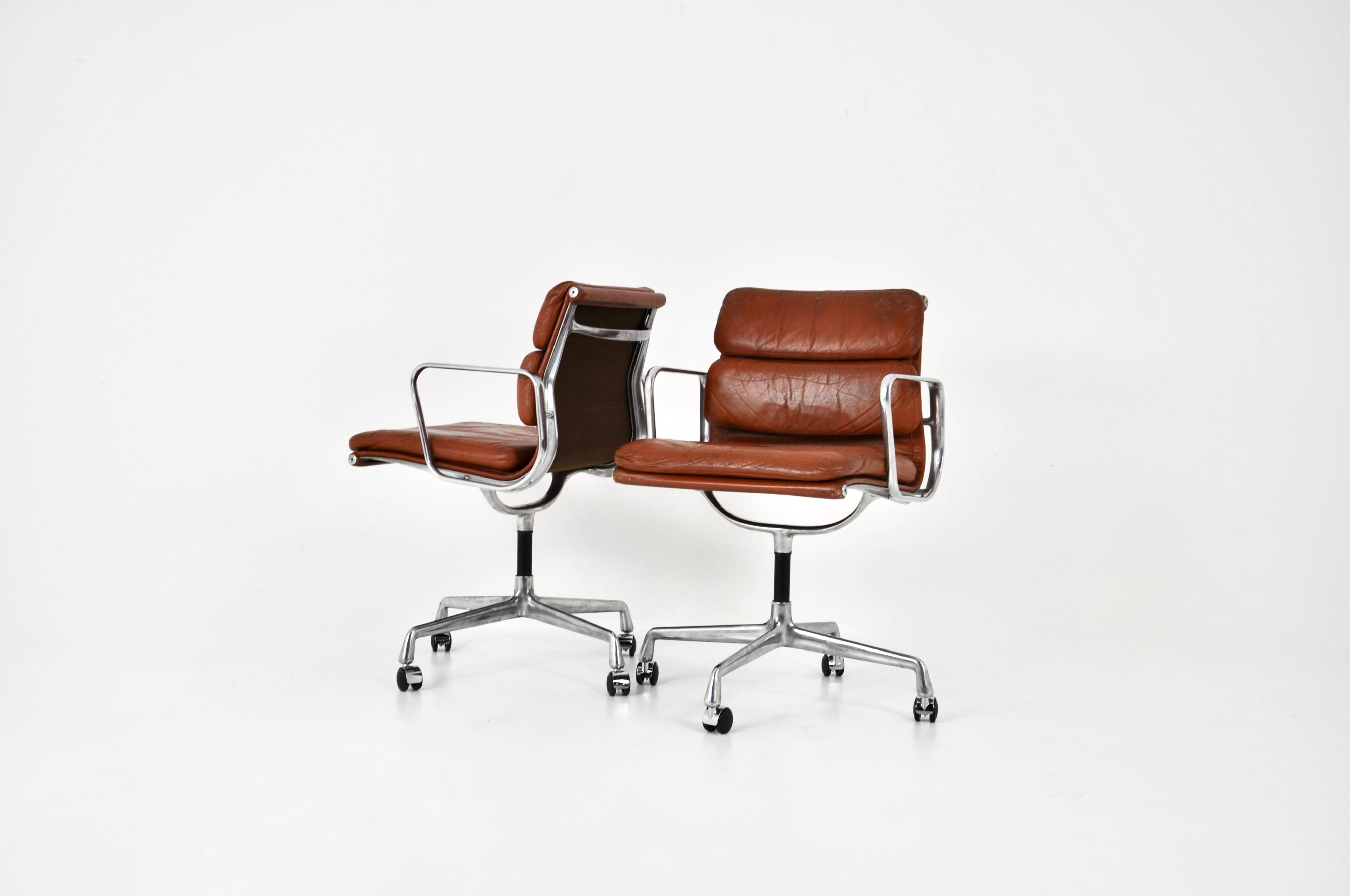 Paire de Fauteuils De Bureau De Charles & Ray Eames Pour Herman Miller, 1970s