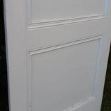 Communication door h216.5x87cm old paneled, molded