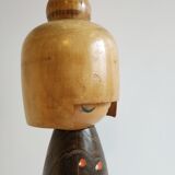 Kokeshi Doll - "Awakening of Love" by Master Usaburo Okamoto, 1917-2009 - vintage 1960