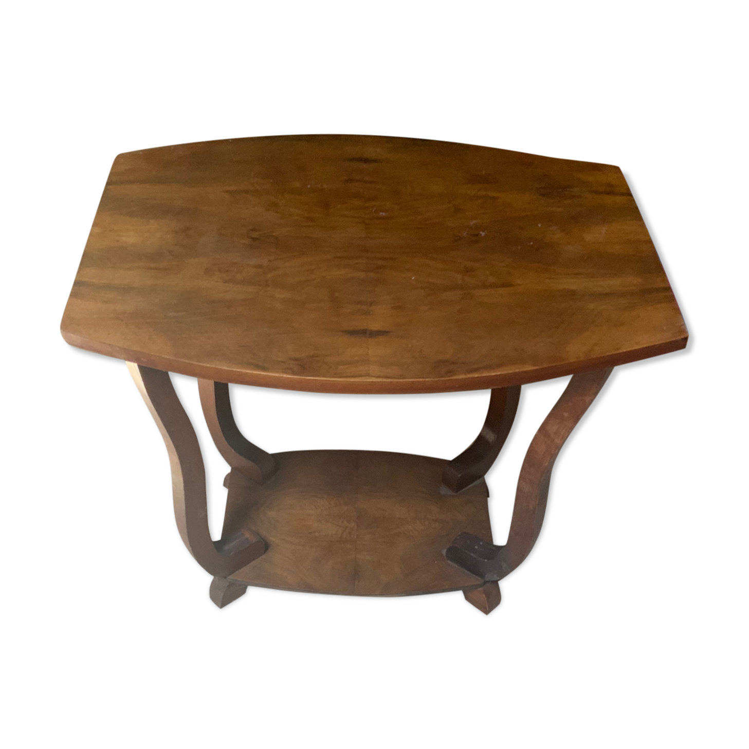 Table laquée bois
