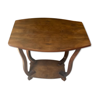 Table laquée bois