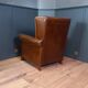 Sheepskin Art Deco club armchair