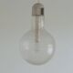 Vintage 1970s Peill and Putzler bubble glass pendant light