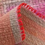 3x10 Persian Pink & Beige Oriental Vintage Runner Rug, 87x302Cm