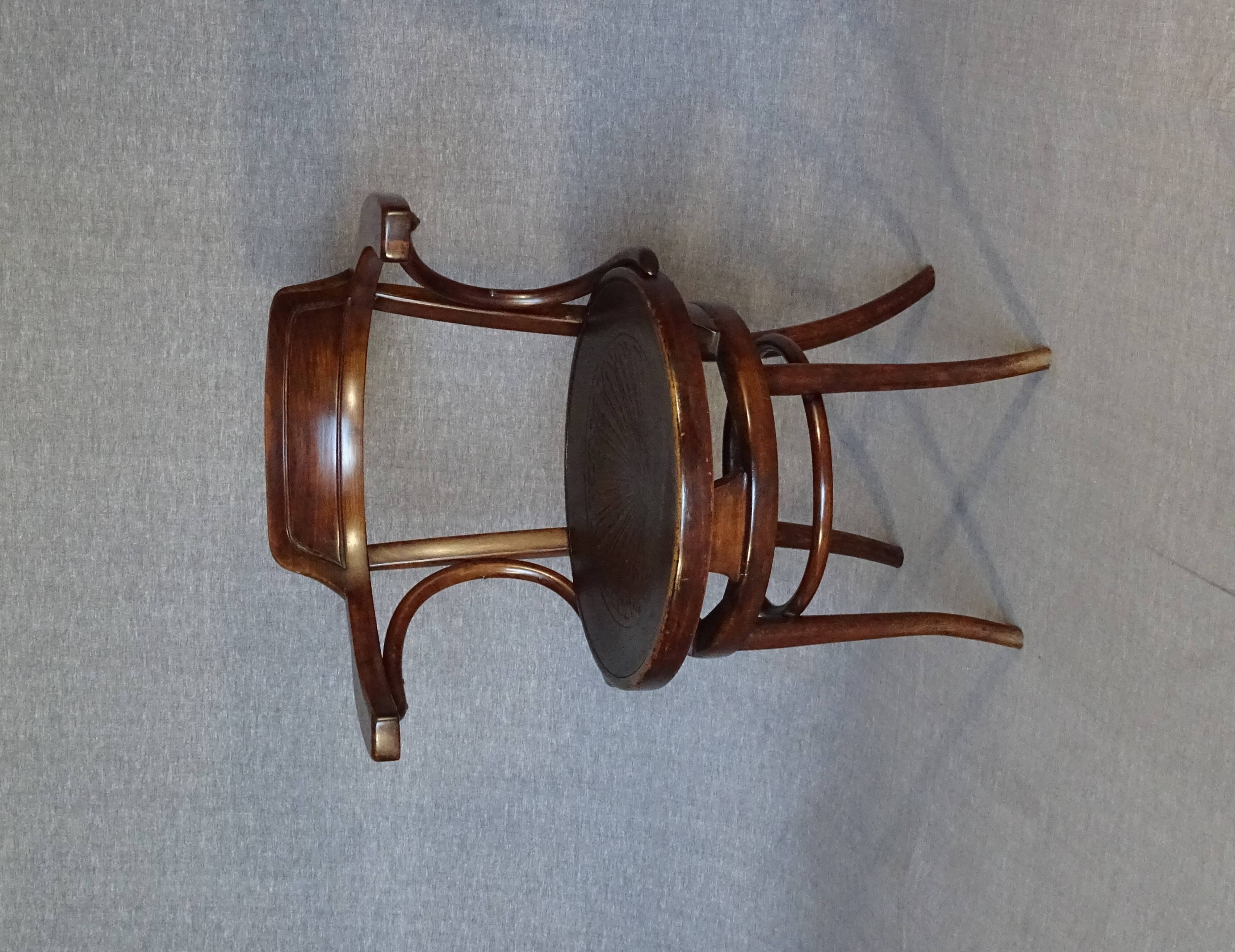 KOHN office armchair N°704/n circa 1905 -bentwood -