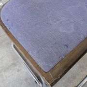 Set of 2 Vintage Office Purple Cesca Style Armchair / Stol Kamnik Yugo