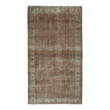 One-of-a-Kind Turkish Handwoven Vintage Rug - Timeless Vintage Elegance 288x 171 cm