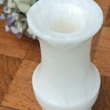 White marble vase