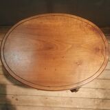 Louis XVI style oval gueridon