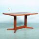 Danish design renovated dining table, sixties teak dining