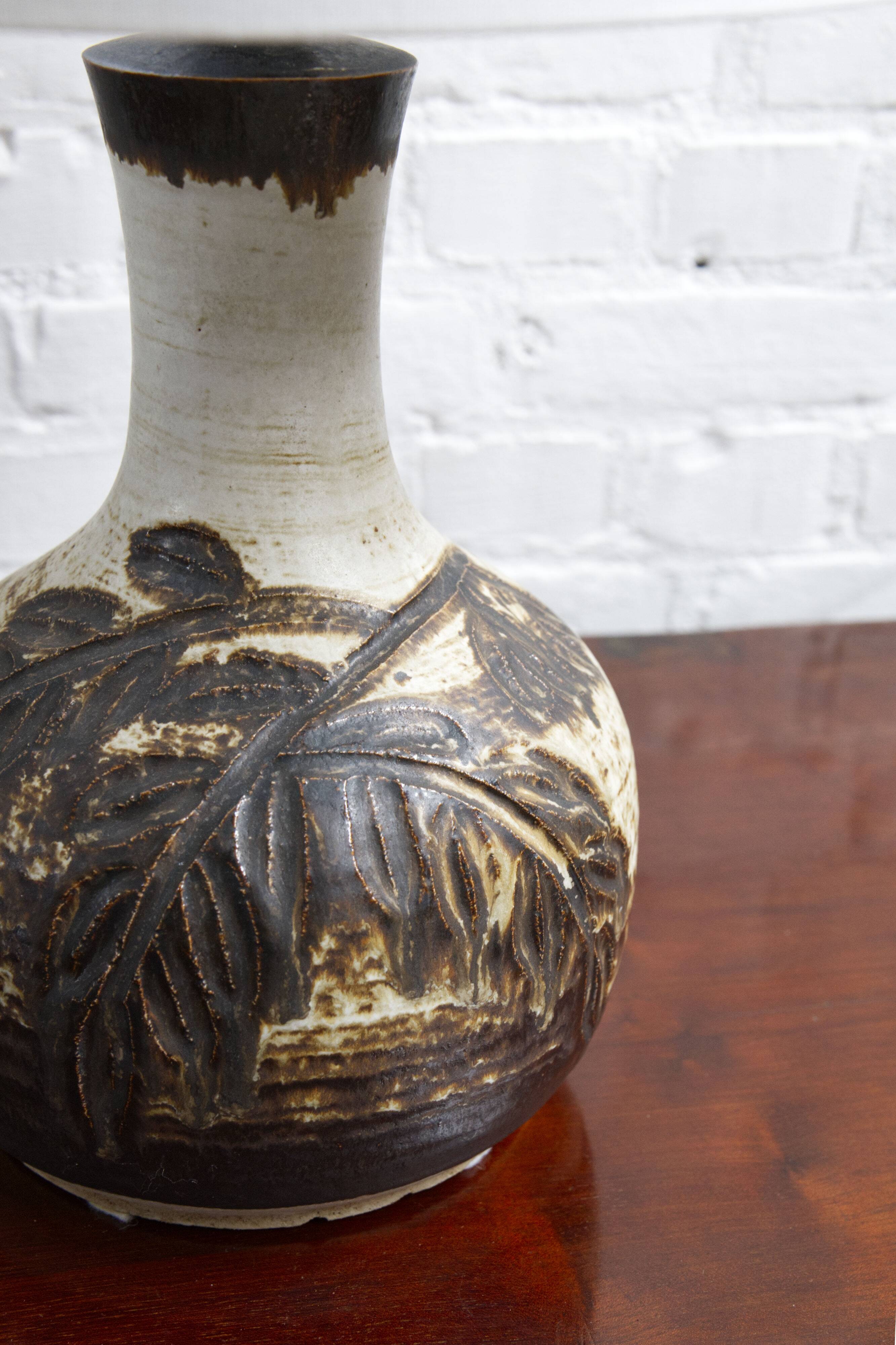 Vintage ceramic table lamp by Axella, Denmark