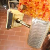 Wall lamps in perspex orange granite
