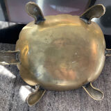 Vintage turtle pocket in solid bronze