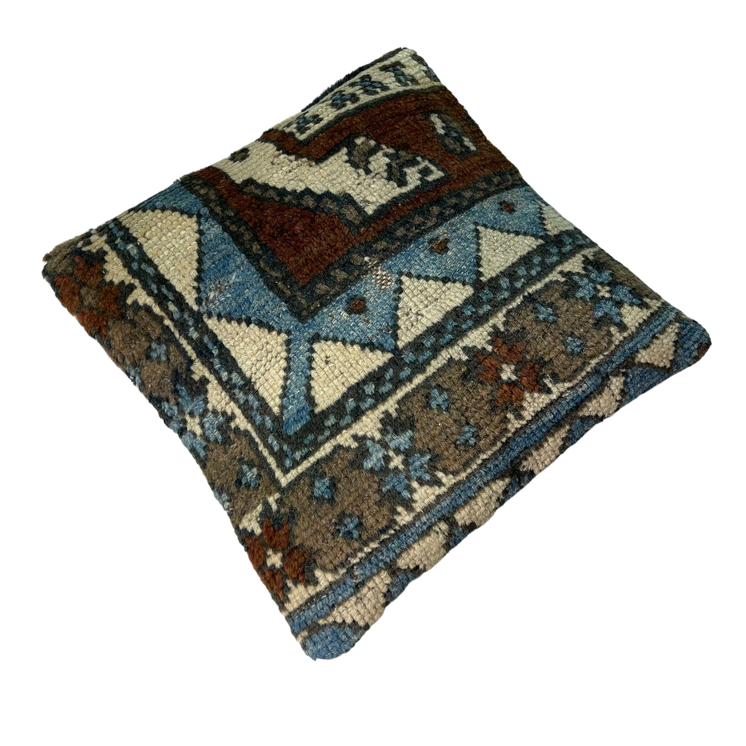 Vintage turkish Kilim cushion cover 40x40cm