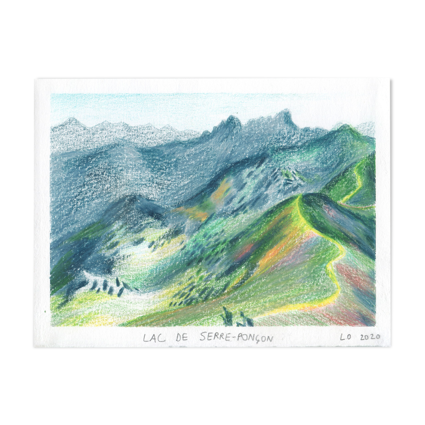 Crete, Serre-Ponçon Lake illustration