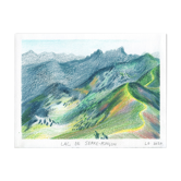 Illustration Crête, lac de Serre-Ponçon
