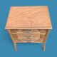 Art Deco chest of drawers in raw wood, 1930
