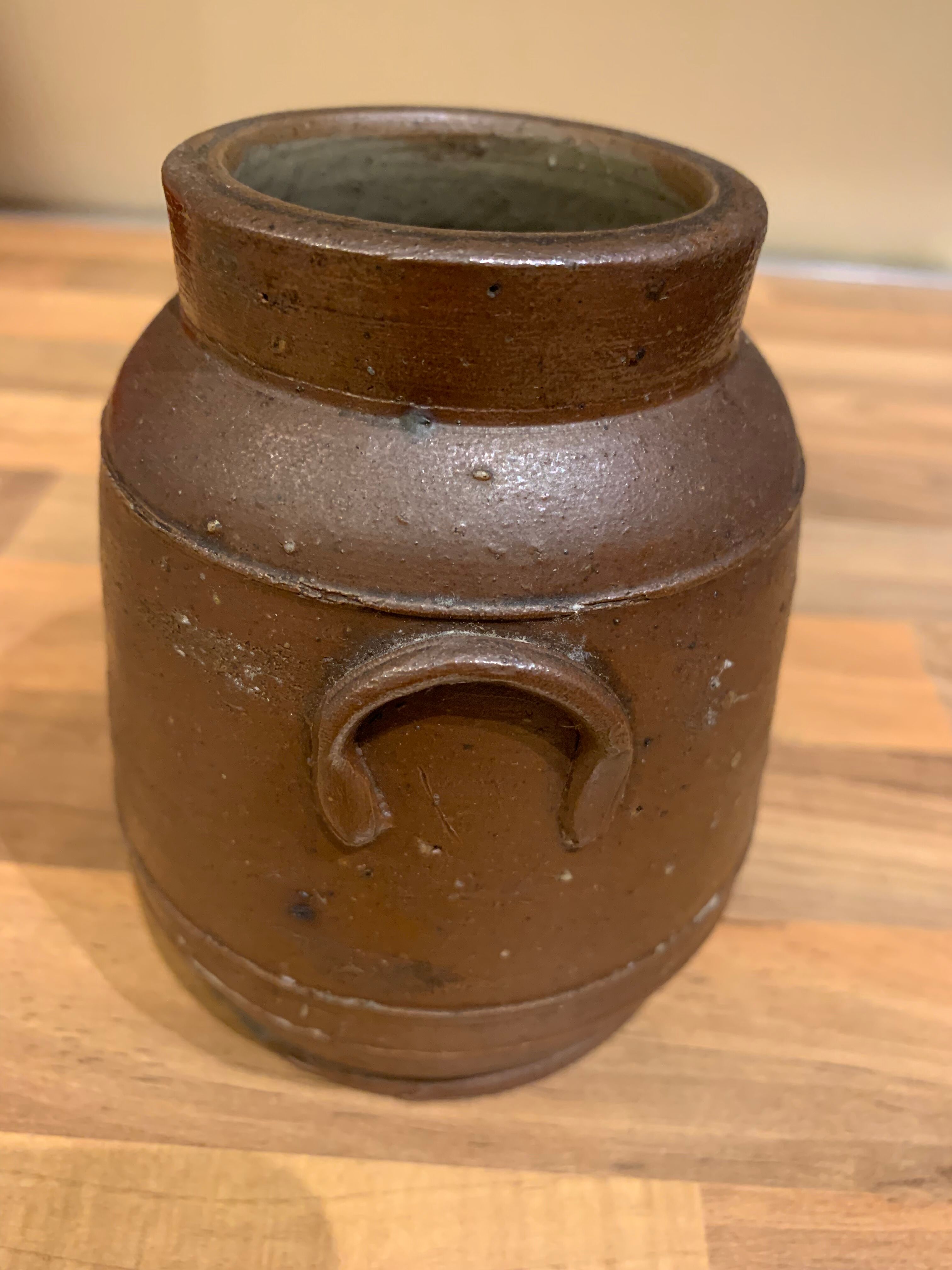 Old sandstone pot