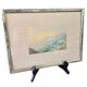 Watercolour C.W. M. Van de Velde Mediterranean coast near Cannes