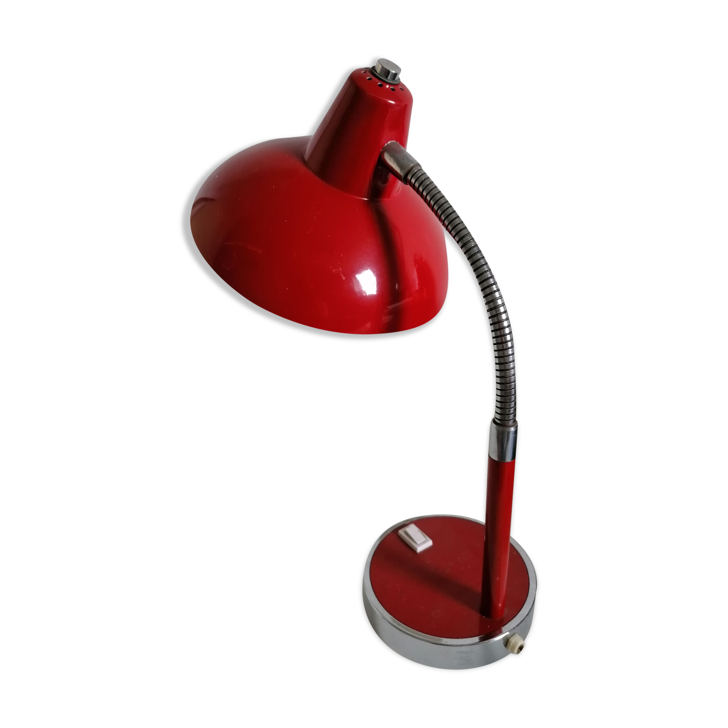 Lampe de bureau articulée old school vintage