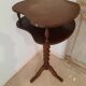 Vintage pedestal table