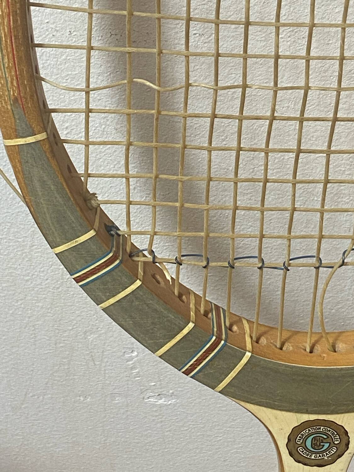 Vintage Gauthier et Fils tennis racket