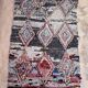 Tapis Marocain Boucherouite coloré - 159 x 265 cm
