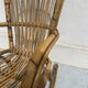 Vintage rocking chair in rattan – 1960s/70s