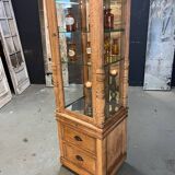 1920 oak museum display case