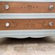 40's grey green art deco chest of drawers