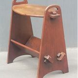 Brutalist side table 50s