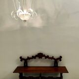 Baroque Style Solid Carved Beech Bench, Italy